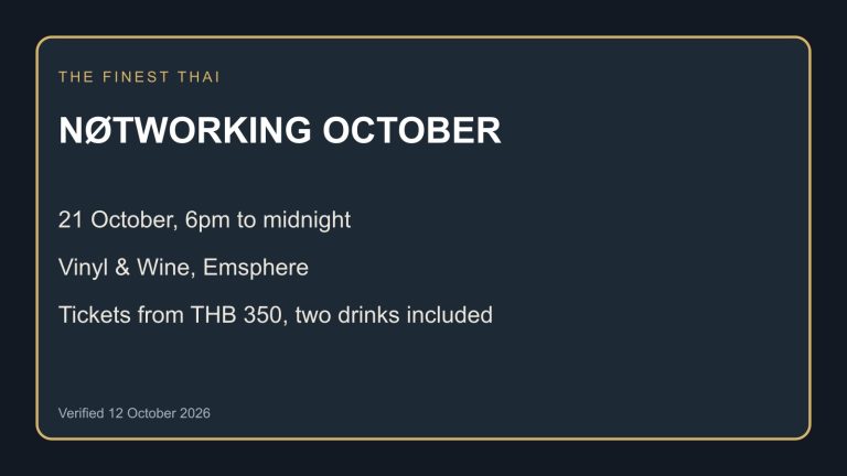 NØTWORKING October date, venue and ticket information