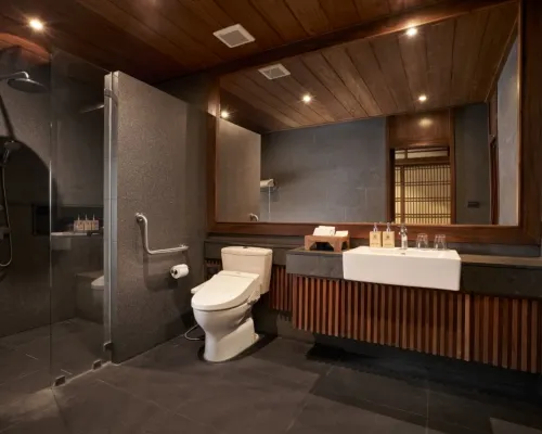 Room interior at Onsen at Moncham in Mae Rim