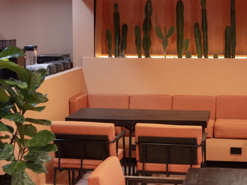 Coworking area inside PALM HOUSE Bangkok