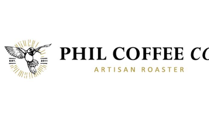 Phil Coffee Company roastery Phil Coffee Company artisan roaster branding and coffee service