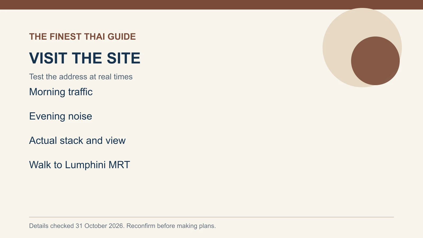 VISIT THE SITE: Test the address at real times