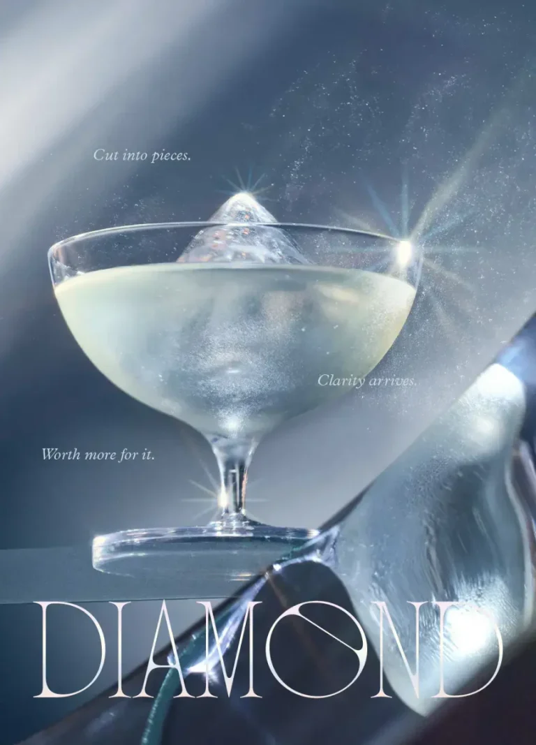 Gem-inspired cocktail from Ruby's Volume 2 menu in Bangkok