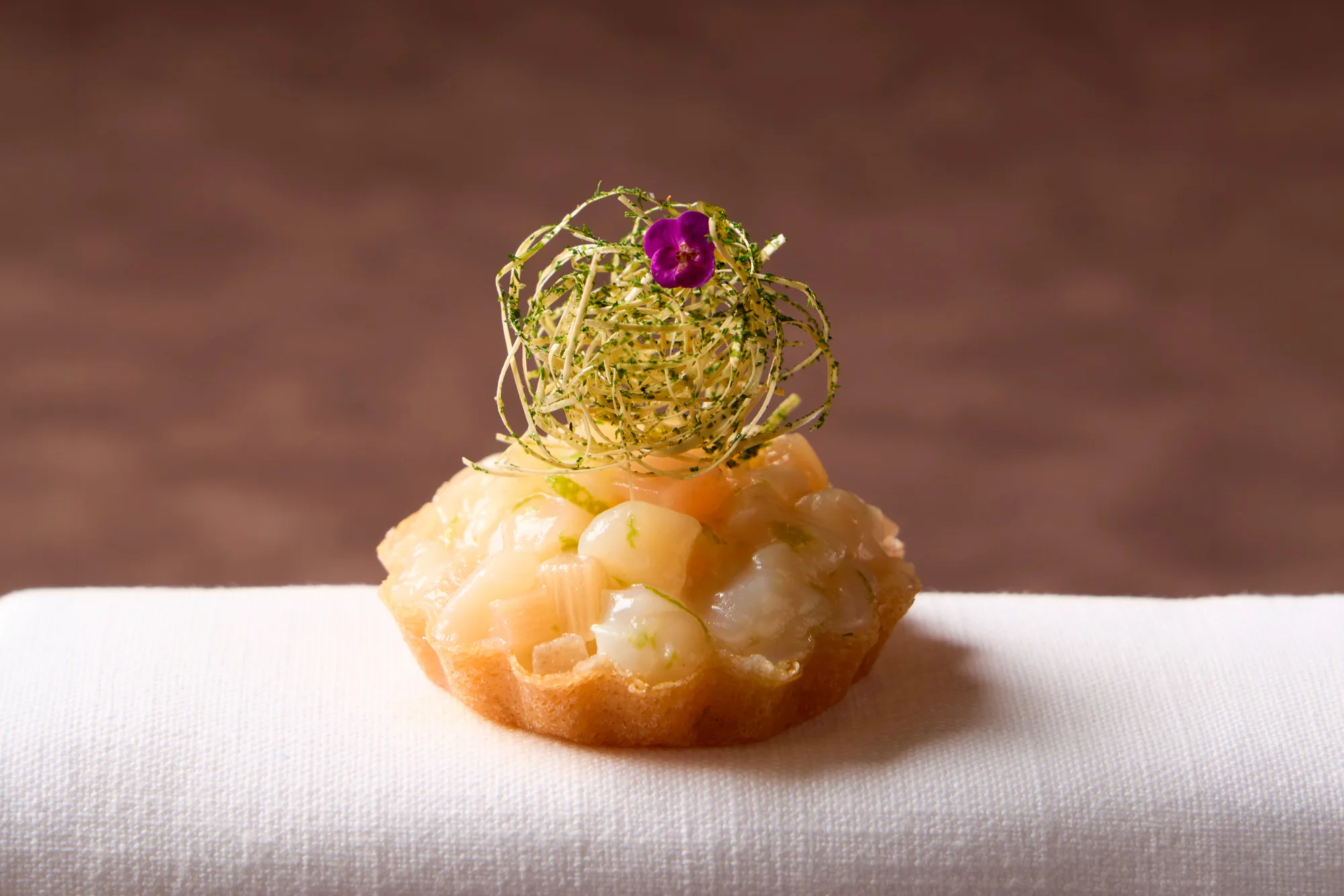 A precisely plated contemporary Italian course at Sartoria