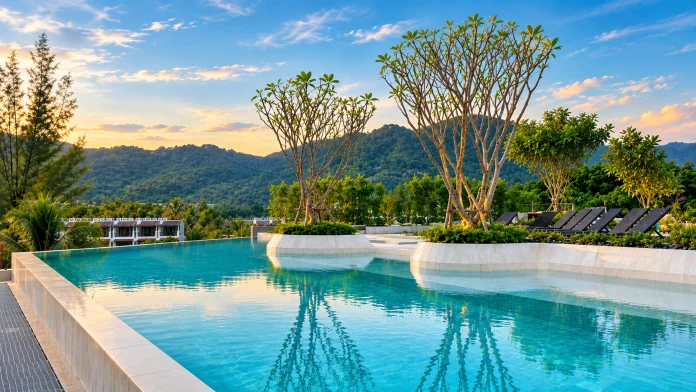 Rooftop pool at The Beachside by Himmapana in Kamala Phuket