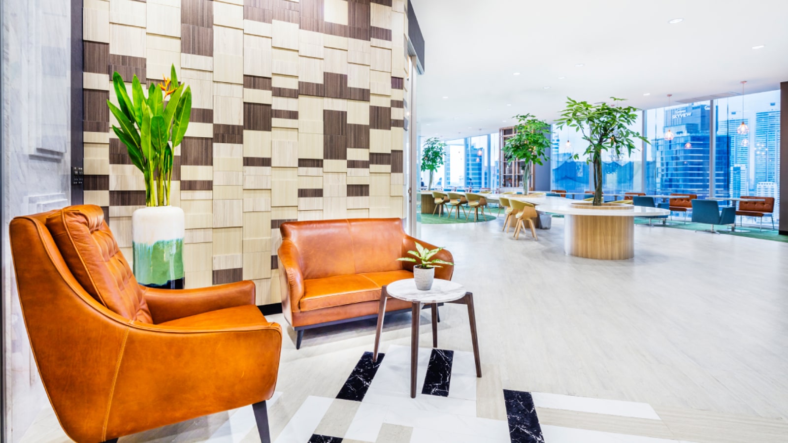The Urban Office Bangkok lounge seating