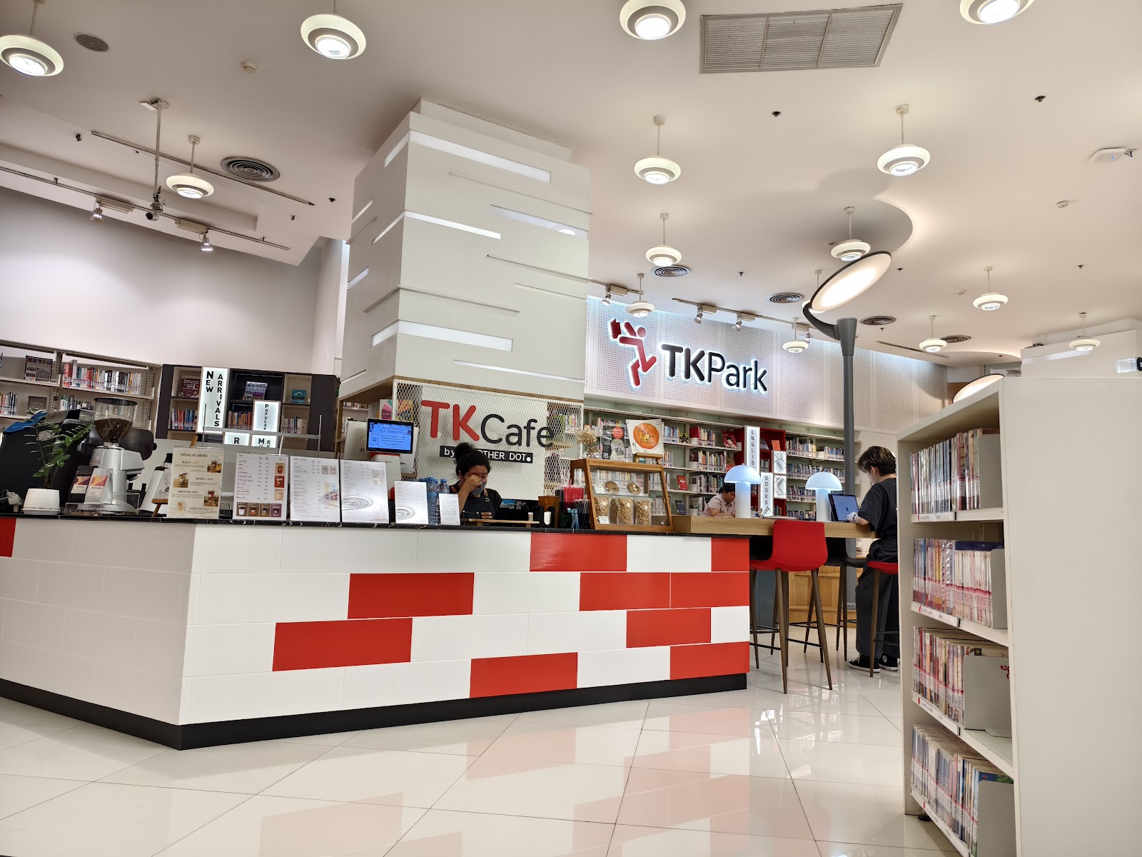 Learning zone at TK Park on the eighth floor of centralwOrld