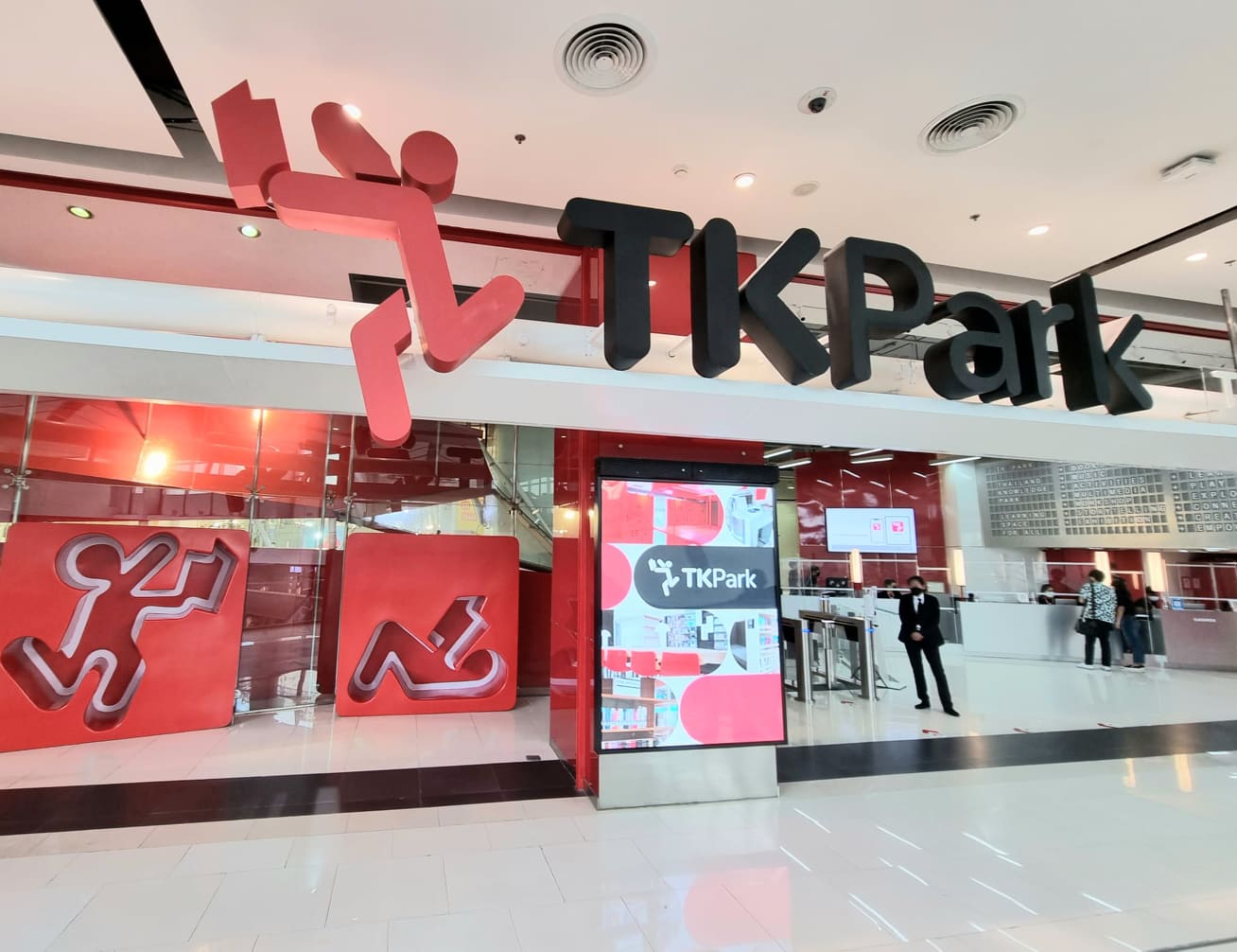Interior work and reading area at TK Park centralwOrld