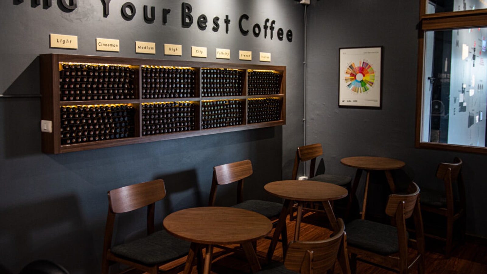 Coffee counter at Y'EST WORKS Pracha Uthit
